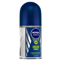 NIVEA Men Deodorant Roll On, Fresh Power, 50ml & NIVEA Men Deodorant Roll On, Protect & Care, 50ml