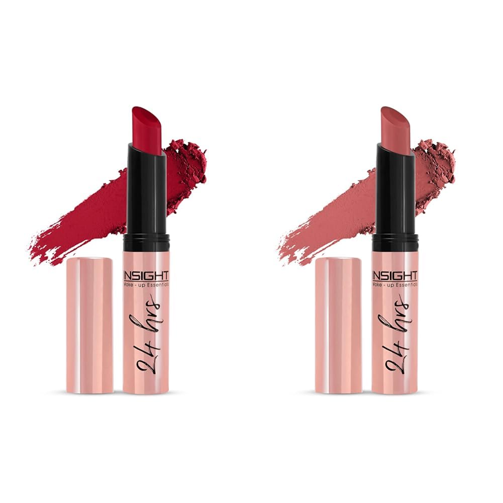 Insight Cosmetics 24 Hrs Non Transfer Matte Lipstick & Insight Cosmetics 24 Hrs Non Transfer Matte Lipstick