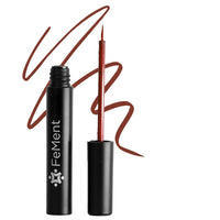 FeMent Clean Beauty Aqua Eye Liner, Intense Pigment, Long Lasting, Clean & Lightweight, Water & Smudge Resistant (Rustic (BROWN))