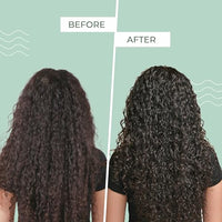 Ashba Botanics Leave-in Conditioner for Frizzy, Wavy & Curly Hair | Hair Cream For Men & Women | Moisturizes, Protects, Nourishes & Adds Shine to Dry & Damaged Hair | Silicone Free (50, millilitre)