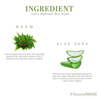 Khadi Natural Neem & Aloe Vera Hair Cleanser, 210 ml, Hydrates Dry Ends (Pack 1, Neem Aloevera)