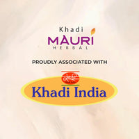Khadi Mauri Herbal Rosemary & Hibiscus Hair Oil | Boosts Hair Growth, Controls Hairfall & Dandruff | Enriched with Onion Oil, Castor Oil, Tea Tree Oil, Black Seed Oil, Amla & Bhringraj | 210 ml