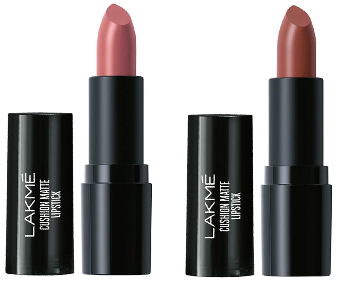 Lakmé Cushion Matte Lipstick & Lakmé Cushion Matte Lipstick
