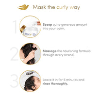Dove Beautiful Curls Deep Moisture Miracle Hair Mask 300 ml