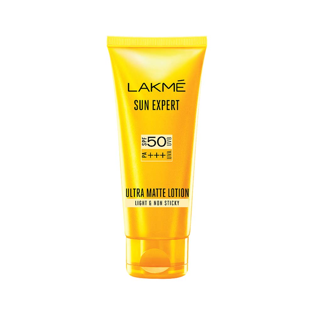 Lakmé Sun Expert SPF 50 PA Fairness UV Sunscreen Lotion, 100ml And Lakmé Peach Milk SPF 24 PA Sunscreen Moisturiser, 200 ml