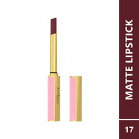 Shryoan Velvet Matte Soft Slim Lipstick| 24Hr Long Lasting, Velvet Texture, Matte Finish Lipstick with Easy Glide Lipstick (10g) (Sheer Nude)