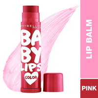 Maybelline New York Lip Balm, With SPF, Moisturises and Protects from the Sun, Baby Lips Cherry Crush & Baby Lips Berry Crush, Red (Pack of 4), 8g