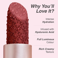 Hydra Creme Hydrating Full Coverage Lipstick with Hyaluronic Acid - Sage (3.6g)