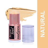 Seven Seas Perfect Match Panstick Foundation | Lightweight, Full Coverage Foundation With Natural And Dewy Finish For Face Makeup| Easy To Apply With Hand Stick Applicator (Skin)