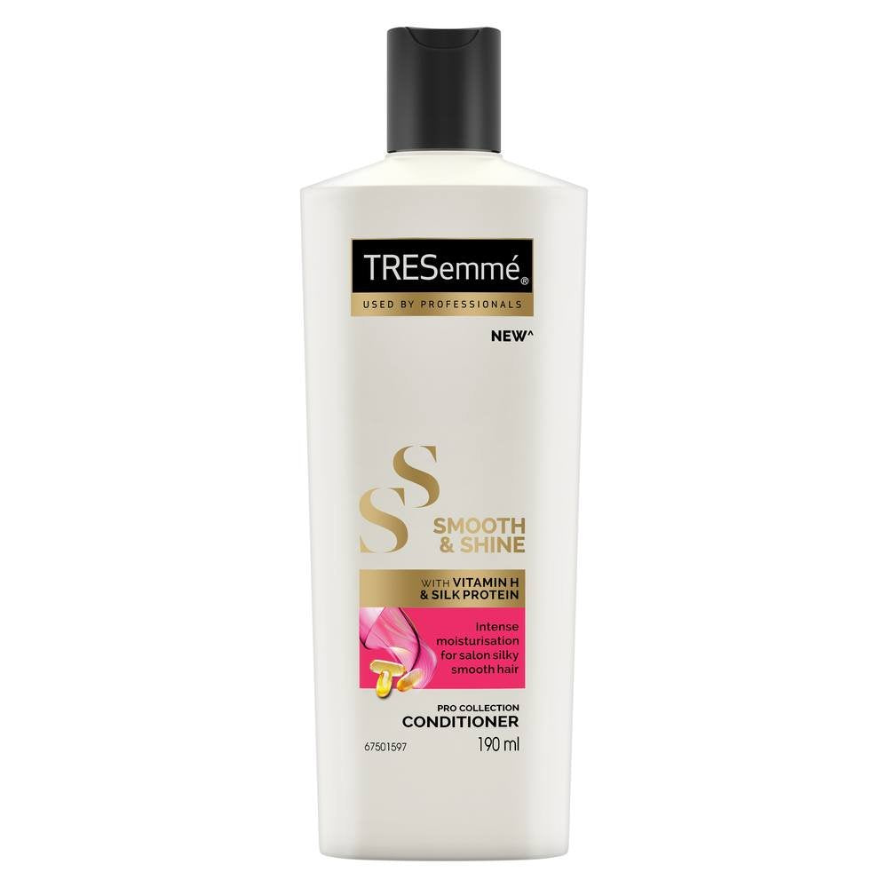 Tresemme Smooth And Shine Conditioner, 190Ml And Hair Fall Defense Shampoo, 580Ml