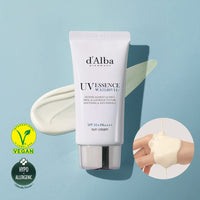 d'alba Piedmont Italian White Truffle Waterfull Essence Sunscreen, Vegan Skincare, Lightweight Sunscreen With Spf 50+ Pa++++, Glowy, Safe For All Skin Types,50ml