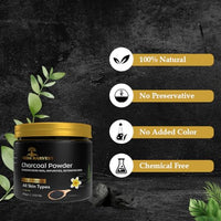 Veda Harvest kumkumadi oil and Activated Charcoal powder | Skin Brightening, Anti Acne, for glowing skin, skin detox