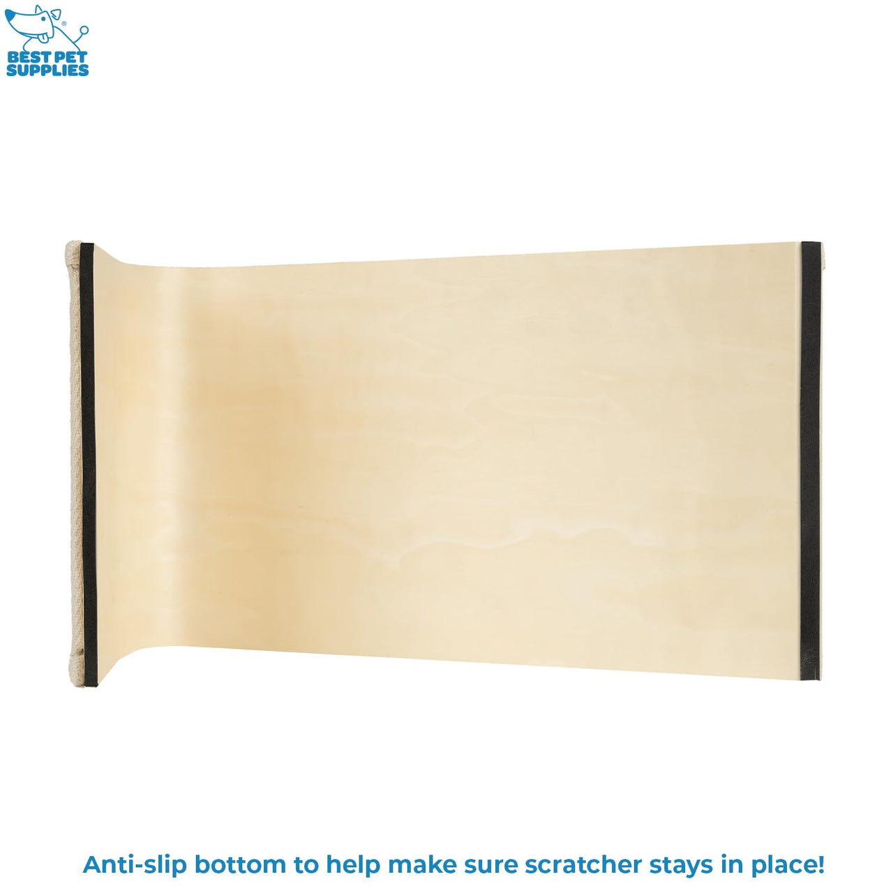 Best Pet Supplies Catify Sloped Sisal Cat Scratchers for Indoor Cats, Climbing Ramp Fun and Interactive Indoor Play, Supports Natural Pet Behaviors, Heavy Duty - Cream Ramp (Cream)