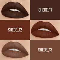 FLiCKA Tomato Bullet Matte Lipstick (Pack Of 3) | Hydrating, Moisturizing, Upto 6Hrs Long Lasting| Transfer & Smudge Proof Lipsticks For Women, Shade - 03