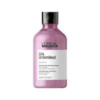 L'Oréal Professionnel Liss Unlimited Shampoo for Frizzy & Unruly Hair - 300ml | Intensive Smoothing Shampoo for Frizz-Control | Enriched with Pro-Keratin & Kukui Nut Oil | Increases Softness & Shine