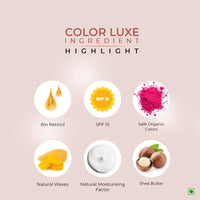 Juice Matte Luxe Lipstick - Vitamin E Enriched, Smudge-Free with Bio Retinol, Moisturizing Lock Technology, SPF 15, Long-Lasting Pack of 2 (Natural Nude - M12 & Nude Staple - M16)