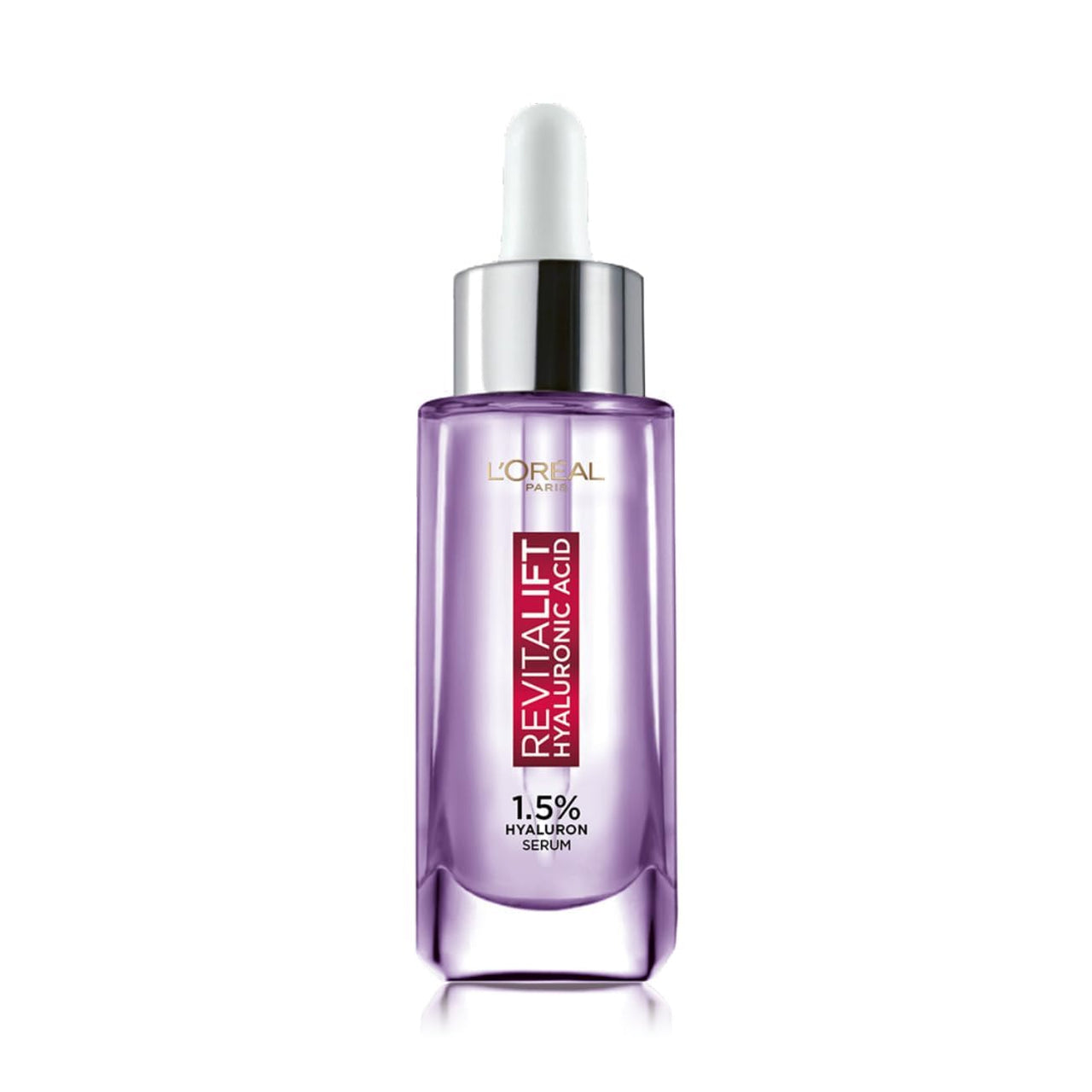 L'Oréal Paris Revitalift 1.5% Hyaluronic Acid Serum Intensely hydrates, smooths, and replumps skin, 30ml