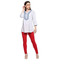 BIBA Women's  Regular Fit Churidar Bottom