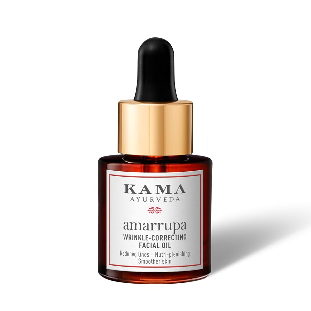 AMARRUPA WRINKLE-CORRECTING FACIAL OIL 15ML | NEW & IMPROVED | Powered with Centella Asiatica| Firming & Smoothing
