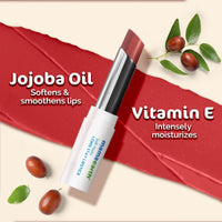 Mamaearth Soft Matte Long Stay Lipsticks with Jojoba Oil & Vitamin E for 12 Hour Long Stay - 01 Mocha Brown - 3.5 g