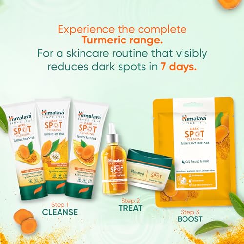 Himalaya Dark Spot Clearing Turmeric Face Wash| Reduce dark spots in 7 days | Organically sourced & Cold-pressed turmeric 200ml