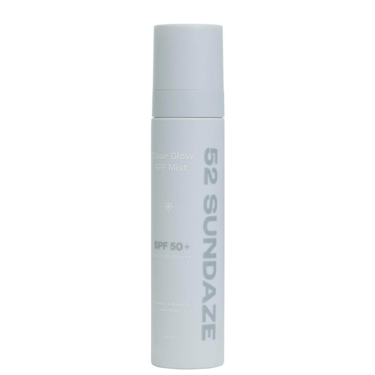 52 Sundaze Spf50 Rice Water Sunscreen Mist | Spf 50+ Pa++++ Sunscreen Spray | Invisible Sun Screen | Clear Glow Rice Sun Mist | Uva/B Broad Spectrum | Oily & Dry Skin| Men & Women | 100 Ml