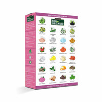 INDUS VALLEY 100% Organic Rose Petal Powder | Rosa indica - 100g*2 =200g