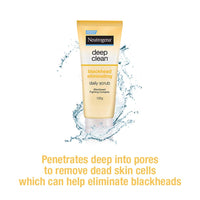 Neutrogena Deep Clean Scrub Blackhead Eliminating Daily Scrub For Face, 100g