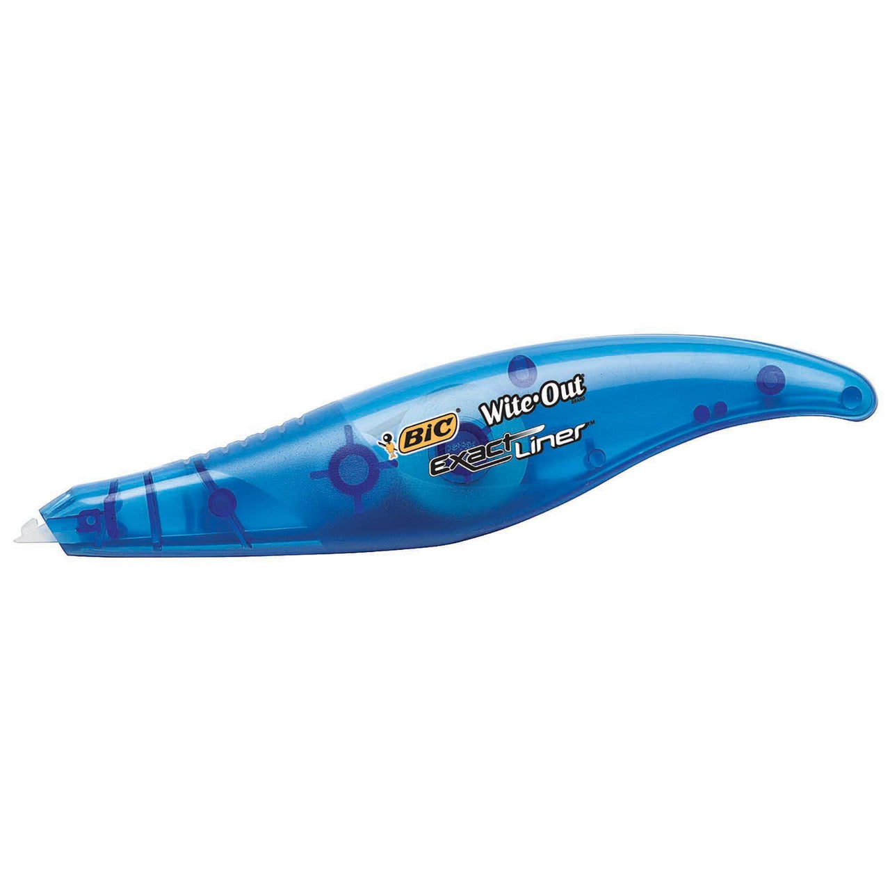 BIC White-Out Exact Liner Correction Tape Pen, Non-Refillable, 1/5 Inch x 236 Inches (WOELP11)