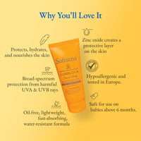 Softsens Sunblock Spf 30 Lotion | Enriched with Vitamin E, avocado & carrot extracts | For Babies & Parents | 50g Pack of 1