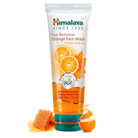 Himalaya Natural Glow Rose Face Wash, 100ML INDIA&Himalaya Tan Removal Orange Face Wash, 100ml