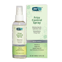 DHI Frizz Control Spray | Moisturizes & Hydrates Hair | Anti-Frizz Hair Spray for Dry & Frizzy Hair | Sulphate-Free, Paraben-Free | For Men & Women | 100 ml