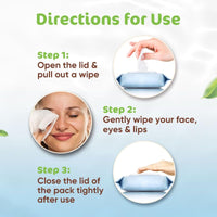 Mamaearth Micellar Gentle Makeup Remover Wipes - 30Nos|Gentle on Skin |Soothes Skin |Removes Waterproof Makeup For Eyes and Lips |No Alcohol |No Fragrance |Dermatologically & Ophthalmologically Tested