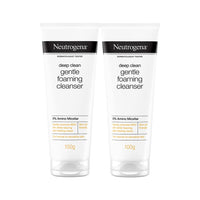 Neutrogena Deep Clean Foaming Cleanser, 100g (Pack of 2)