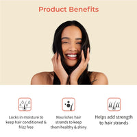 Vedix Conditioner, Ayurvedic Vartha Hydrating No-Frizz Hair Conditioner With Rice Water + Fenugreek + Mango Butterfor Frizz-Free Hair - 100 ml