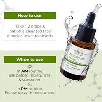 ACTIHERBZ vitamins Multi Peptide Serum for Face | Boost collagen for Anti-Aging, Wrinkles & Fine lines | Peptide Complex with Hyaluronic Acid | Glowing, Youthful Skin – 30ml