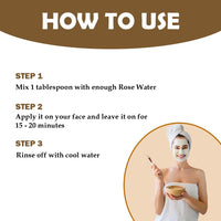 Veda Harvest Multani Mitti 120g | Natural Face & Hair Pack Powder | Fuller’s Earth for Exfoliating, Nourishing, Oil Control & Smoothening | Suitable for All Skin Types