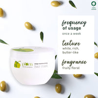 Plum Olive & Macadamia Mega Moisturizing Hair Mask, 250ml