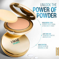 Lakmé 9to5 Hya Matte Pressed Powder Ivory 9gm