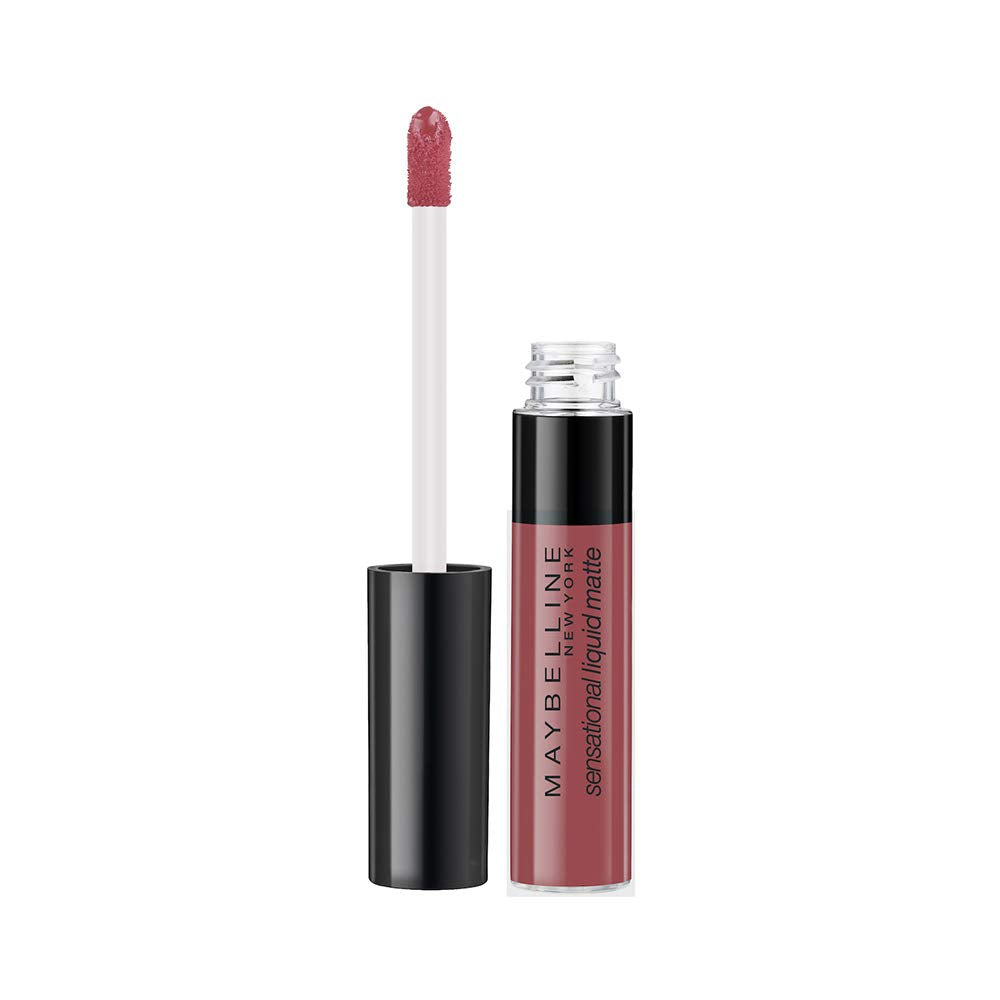 Maybelline New York Sensational Liquid Matte Lipstick 06, Best Babe, 7G. and Maybelline New York Color Sensational Creamy Matte Lipstick, 657 Nude Nuance, 3.9g