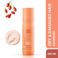 Wella Professionals Invigo Nutri-Enrich Shampoo | Deep Nourishment for Dry, Frizzy & Damaged Hair | 250 ml | With Goji Berry & Vitamin E