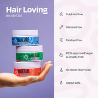 MANETAIN Multipurpose Hair Conditioner 100gm for Curly, Wavy, and Frizzy Hair | Protein/Moisture Balanced | Deep Conditioning, Hydrating, Strengthening, Detangling & Curl Enhancing | No Sulfates or Parabens