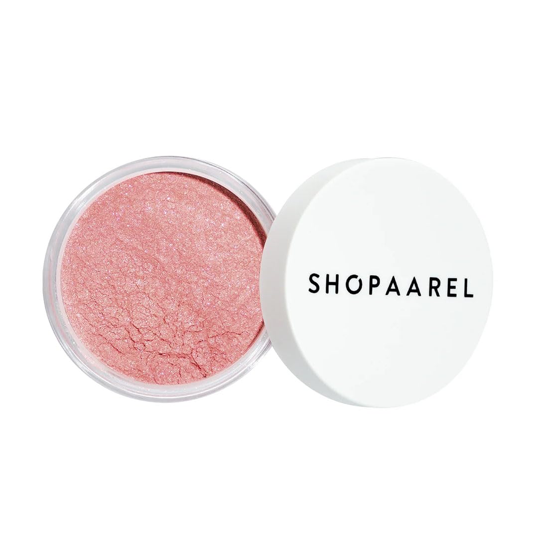 SHOPAAREL Body Glitter Powder, Body Shimmer, Luminous Finish, Silky Shimmer, Insanely Pigmented, Smudge Resistant, Crystal Glow-7 Gm (SH01)