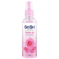 Sri Sri TATTVA shuddhta ka naam Gulab Jal Spray, 100ml (Pack of 6) - Pure Rose Water Mist for Hydrated, Glowing Skin - Premium Toner & Cleanser for Soft, Smooth Skin