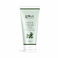 Globus Naturals Crack Cream for Dry Cracked Heels & Feet Enriched with Aloe Vera, Almond & Anantmool, Suitable For All Skin Types, 100g (pack of 1)