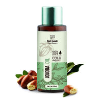 Nat Habit Cold Pressed 100% Pure Jojoba Oil for Skin & Hair With Vitamin E, Omega-9, Mineral Free, 50ml