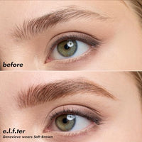 e.l.f. Holy Strokes Micro-Fine Brow Pen, for a Natural Look, Long-Lasting Eyebrow Pencil, Waterproof & Smudge-Proof, Vegan & Cruelty Free, Soft Brown