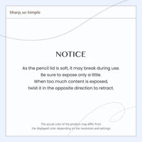 Clio Sharp So Simple Waterproof Pencil Liner 003 Dark Brown