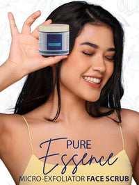 Pure aatman Rice exfolliator face scrub Cleanses Pores Remove Dead Skin Cells Makes Skin Supple & Firm 100gm