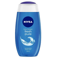 Nivea Men Shower Gel, Cool Kick Body Wash, 250ml & Shower Gel, Fresh Pure Body Wash, 250ml